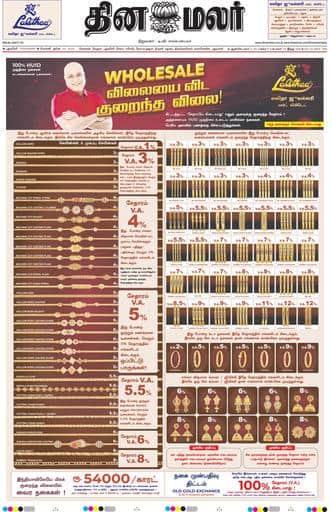 Dinamalar iPaper - Pondicherry