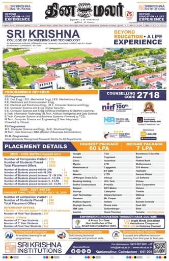 Dinamalar iPaper - Madurai
